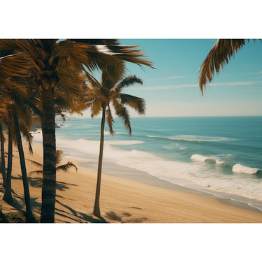 Beach canvas Palm Tree